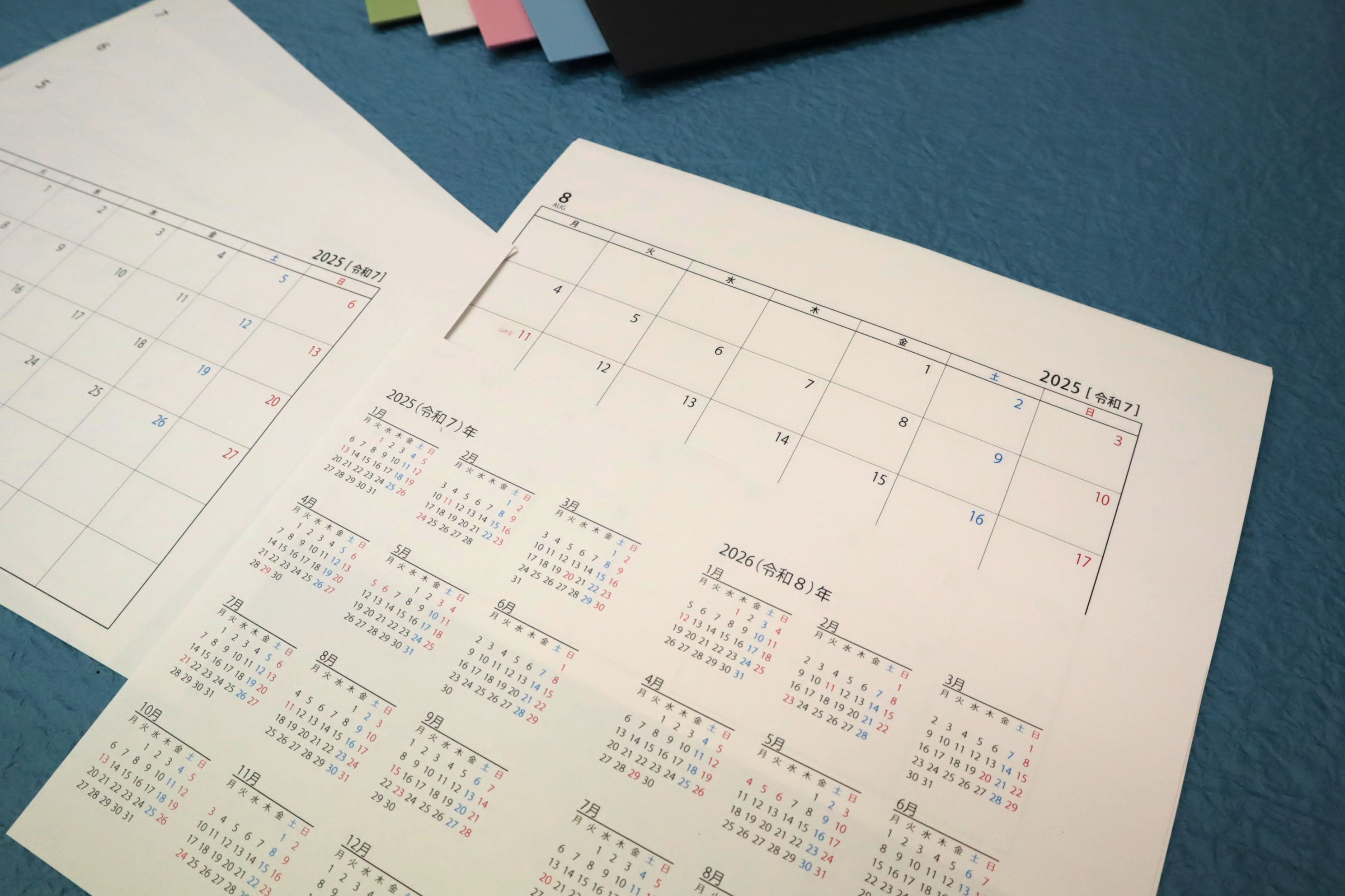 Calendar Ruling (A5/Left-Handed)