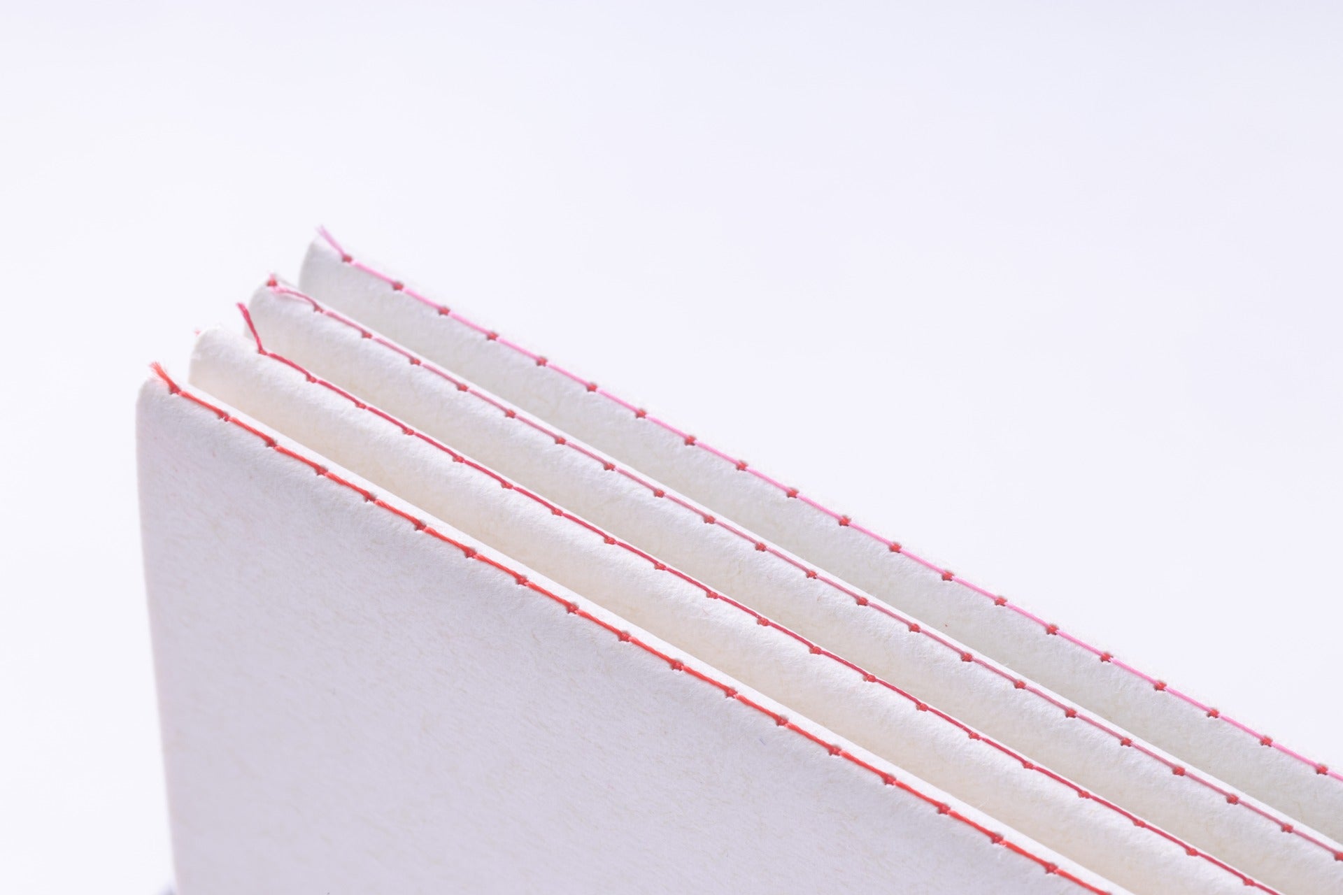 4つの糸でおりこんだノート